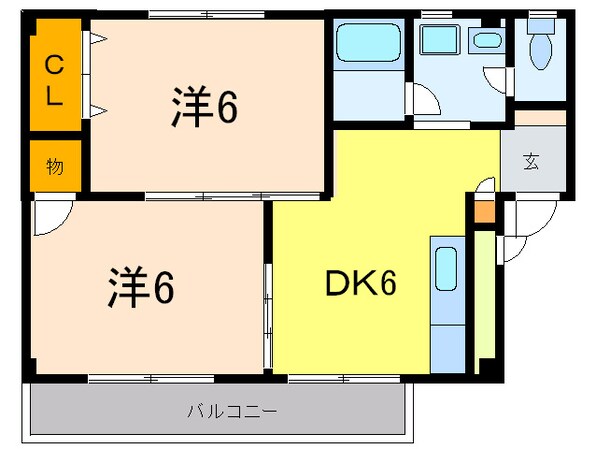 プレメ－ル深江の物件間取画像